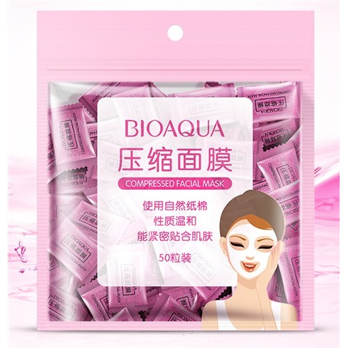 30 шт BioAqua прессованная маска-таблетка, 100 г